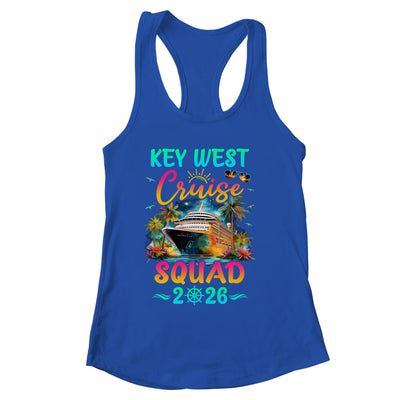 Family Key West Cruise Squad 2026 Summer Vacation Matching Shirt & Tank Top | siriusteestore
