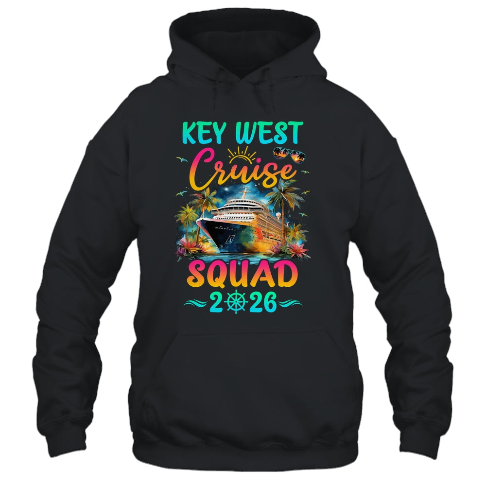 Family Key West Cruise Squad 2026 Summer Vacation Matching Shirt & Tank Top | siriusteestore