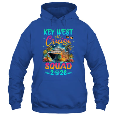 Family Key West Cruise Squad 2026 Summer Vacation Matching Shirt & Tank Top | siriusteestore
