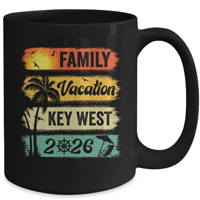 Family Key West Vacation 2026 Funny Matching Group Family Mug | siriusteestore
