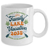 Family Lake Vacation 2025 Family Reunions Matching Trip Mug | siriusteestore