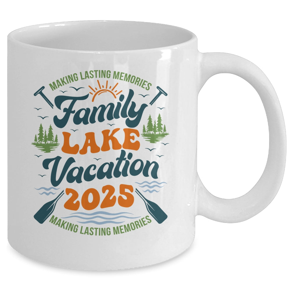 Family Lake Vacation 2025 Family Reunions Matching Trip Mug | siriusteestore
