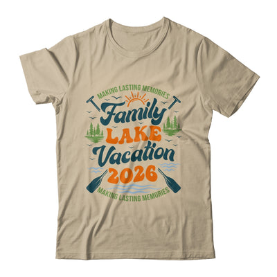 Family Lake Vacation 2026 Family Reunions Matching Trip Shirt & Hoodie | siriusteestore
