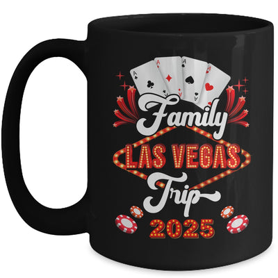 Family Las Vegas Trip 2025 Family Squad Vacation Matching Mug | siriusteestore