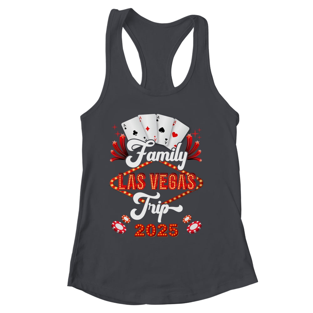 Family Las Vegas Trip 2025 Family Squad Vacation Matching Shirt & Tank Top | siriusteestore