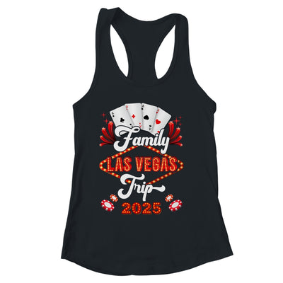 Family Las Vegas Trip 2025 Family Squad Vacation Matching Shirt & Tank Top | siriusteestore