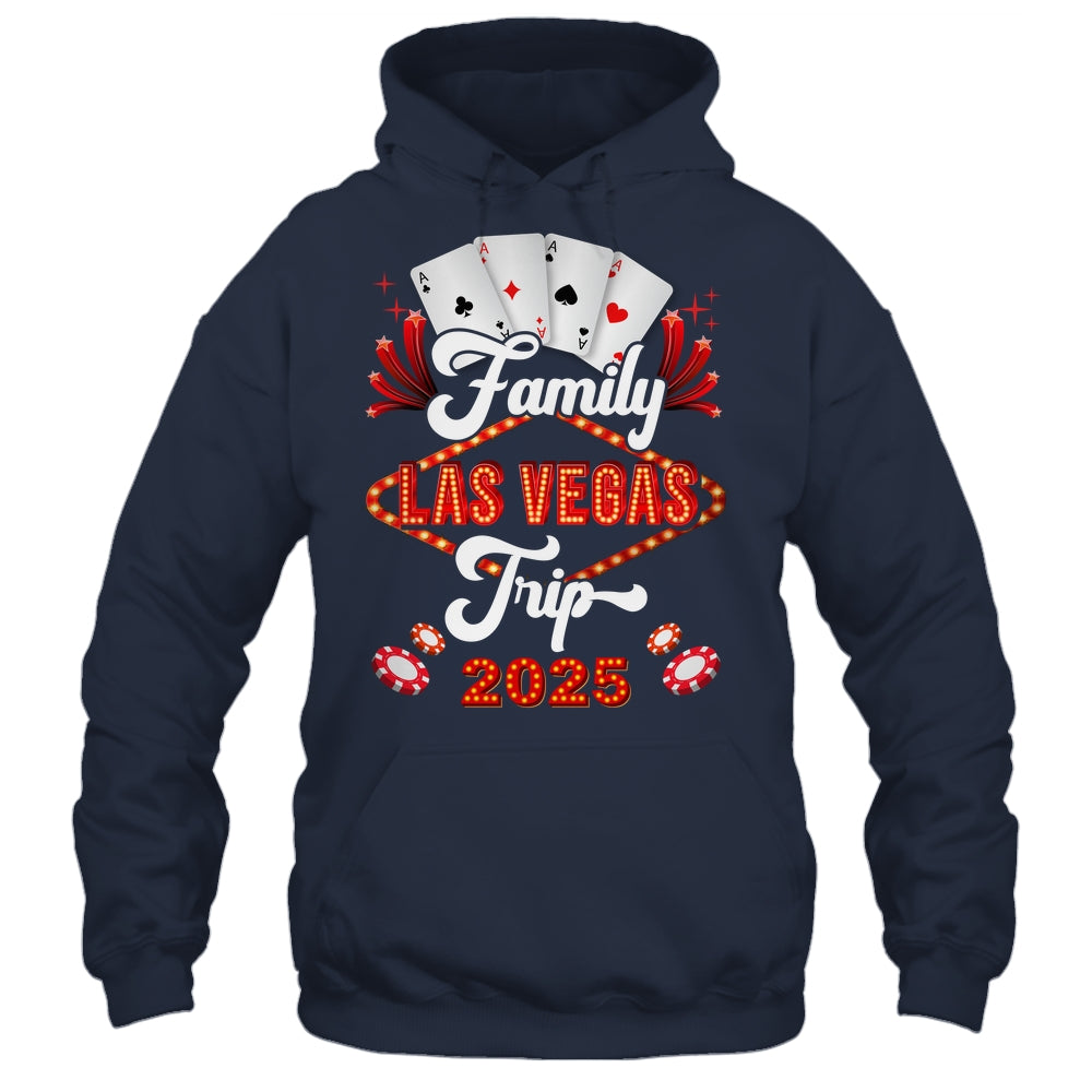 Family Las Vegas Trip 2025 Family Squad Vacation Matching Shirt & Tank Top | siriusteestore