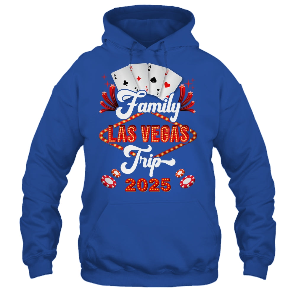 Family Las Vegas Trip 2025 Family Squad Vacation Matching Shirt & Tank Top | siriusteestore