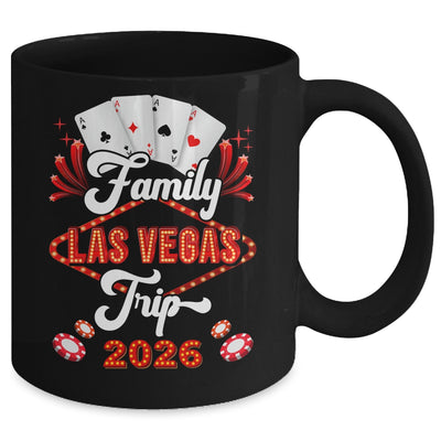 Family Las Vegas Trip 2026 Family Squad Vacation Matching Mug | siriusteestore