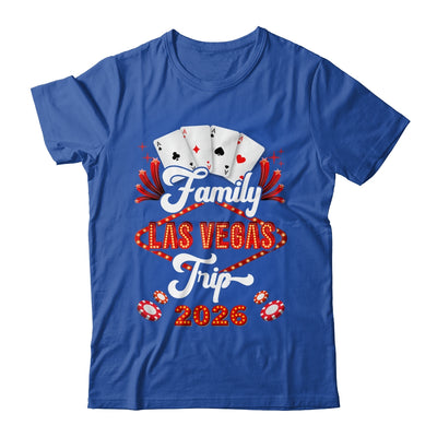 Family Las Vegas Trip 2026 Family Squad Vacation Matching Shirt & Tank Top | siriusteestore