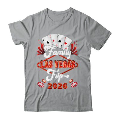 Family Las Vegas Trip 2026 Family Squad Vacation Matching Shirt & Tank Top | siriusteestore