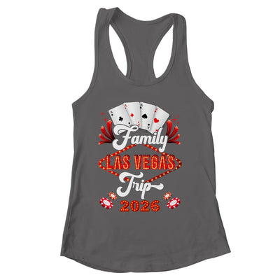 Family Las Vegas Trip 2026 Family Squad Vacation Matching Shirt & Tank Top | siriusteestore