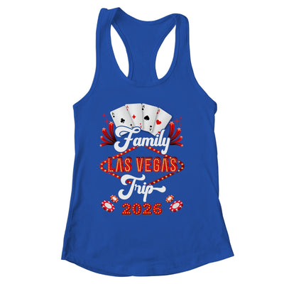 Family Las Vegas Trip 2026 Family Squad Vacation Matching Shirt & Tank Top | siriusteestore