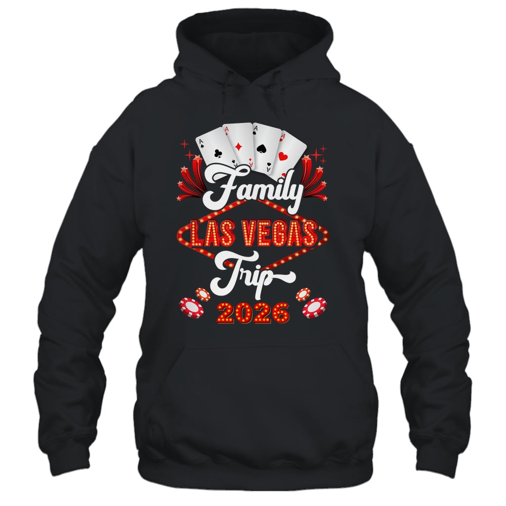 Family Las Vegas Trip 2026 Family Squad Vacation Matching Shirt & Tank Top | siriusteestore