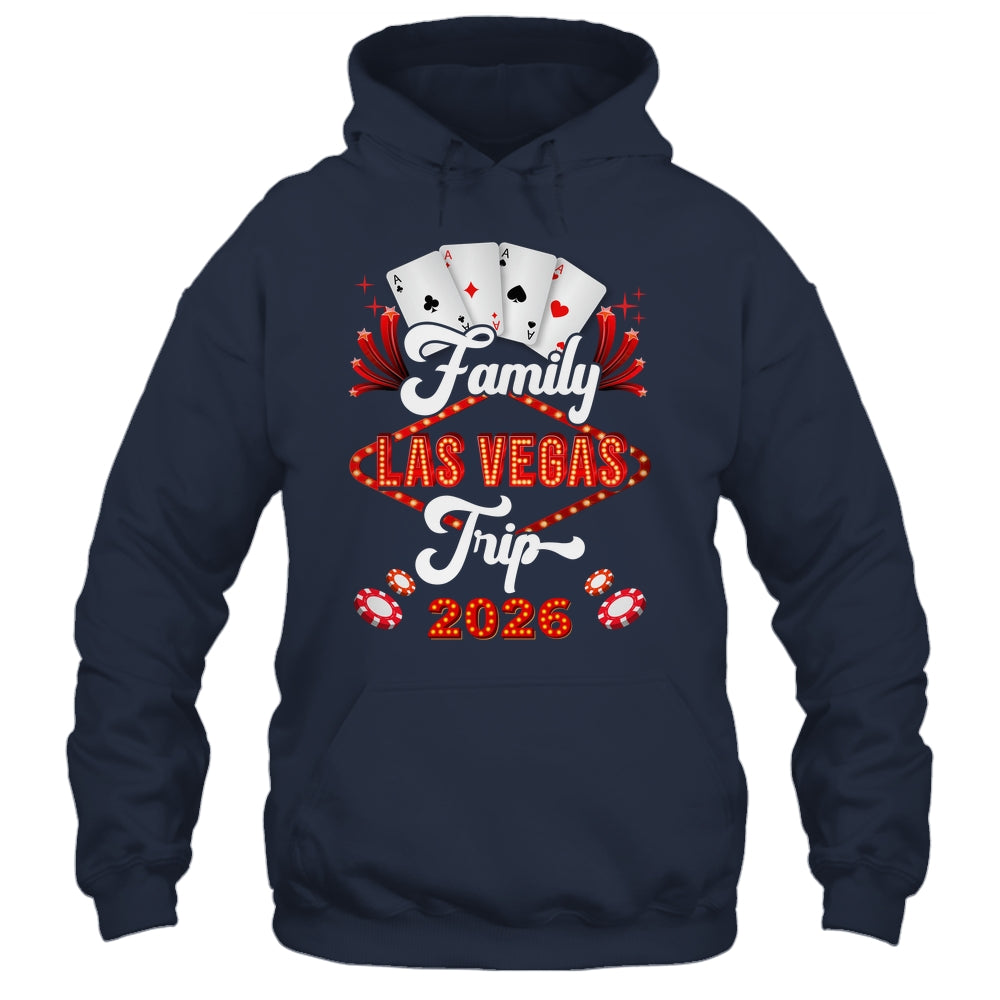 Family Las Vegas Trip 2026 Family Squad Vacation Matching Shirt & Tank Top | siriusteestore