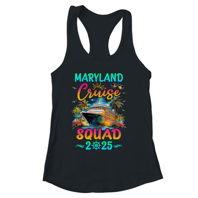 Family Maryland Cruise Squad 2025 Summer Vacation Matching Shirt & Tank Top | siriusteestore