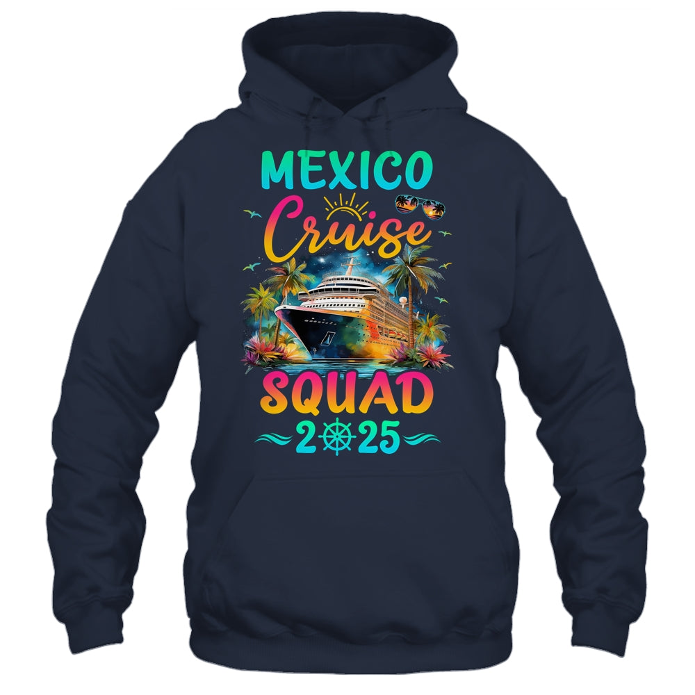 Family Mexico Cruise Squad 2025 Summer Vacation Matching Shirt & Tank Top | siriusteestore