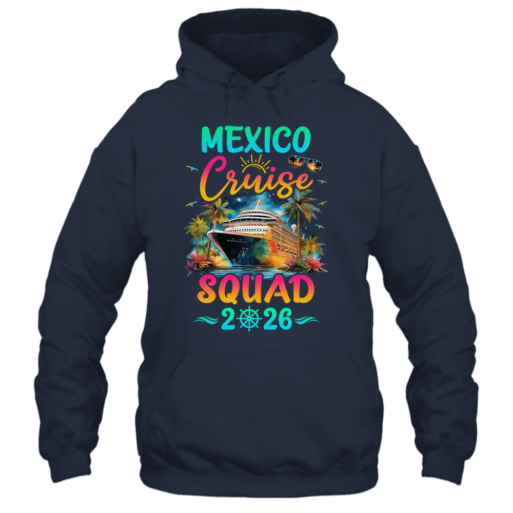 Family Mexico Cruise Squad 2026 Summer Vacation Matching Shirt & Tank Top | siriusteestore