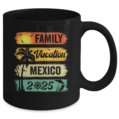 Family Mexico Vacation 2025 Funny Matching Group Family Mug | siriusteestore