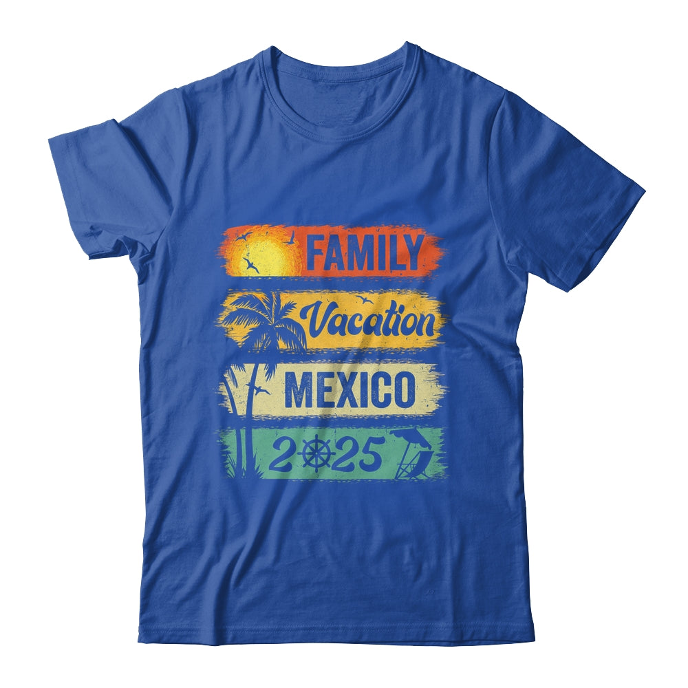 Family Mexico Vacation 2025 Funny Matching Group Family Shirt & Tank Top | siriusteestore