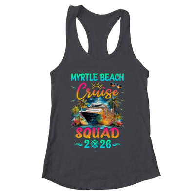 Family Myrtle Beach Cruise Squad 2026 Summer Vacation Matching Shirt & Tank Top | siriusteestore