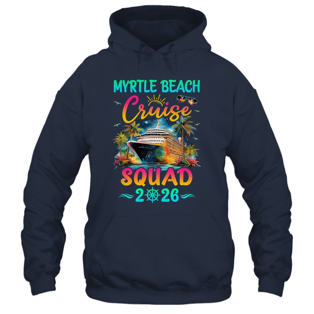 Family Myrtle Beach Cruise Squad 2026 Summer Vacation Matching Shirt & Tank Top | siriusteestore
