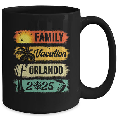 Family Orlando Vacation 2025 Funny Matching Group Family Mug | siriusteestore