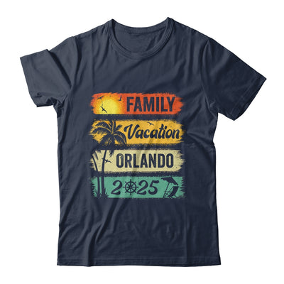 Family Orlando Vacation 2025 Funny Matching Group Family Shirt & Tank Top | siriusteestore