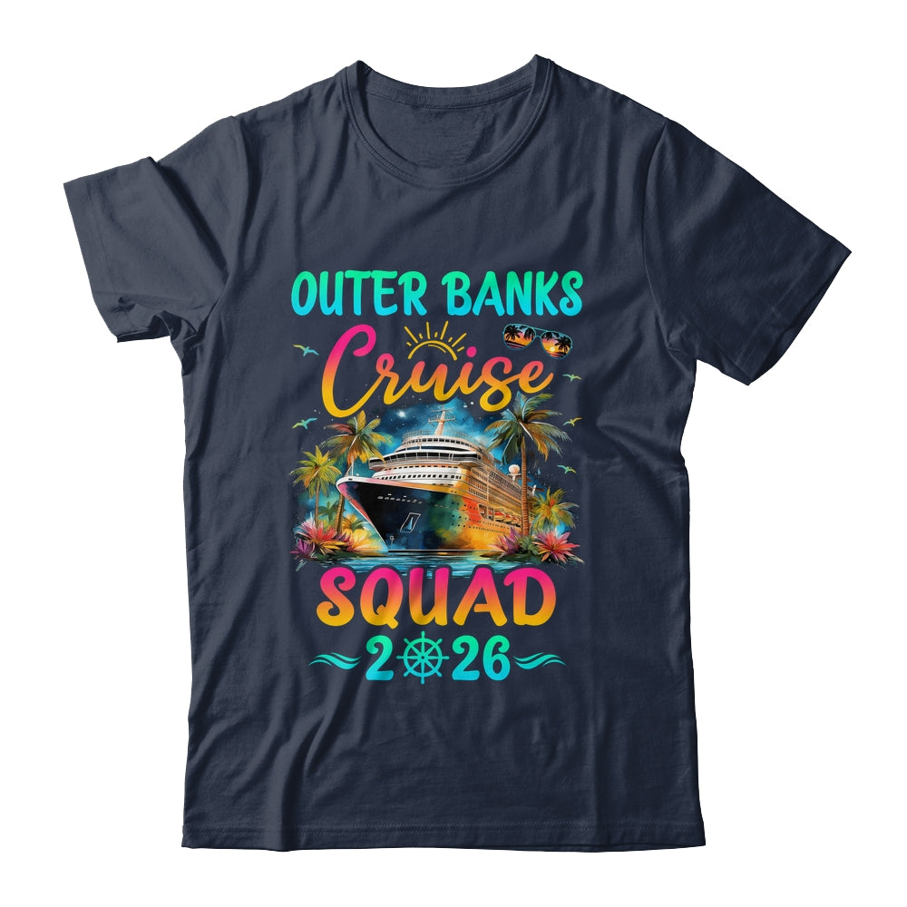 Family Outer Banks Cruise Squad 2026 Summer Vacation Matching Shirt & Tank Top | siriusteestore