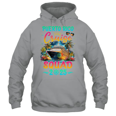 Family Puerto Rico Cruise Squad 2025 Summer Vacation Matching Shirt & Tank Top | siriusteestore
