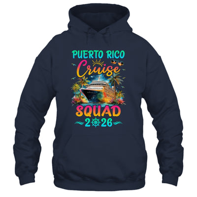 Family Puerto Rico Cruise Squad 2026 Summer Vacation Matching Shirt & Tank Top | siriusteestore