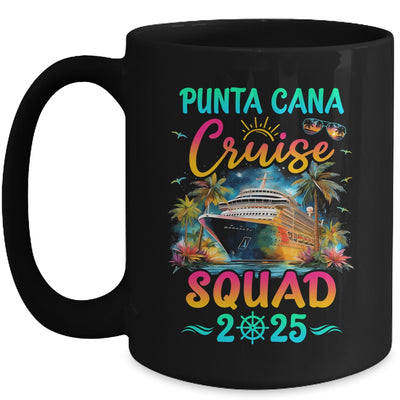 Family Punta Cana Cruise Squad 2025 Summer Vacation Matching Mug | siriusteestore