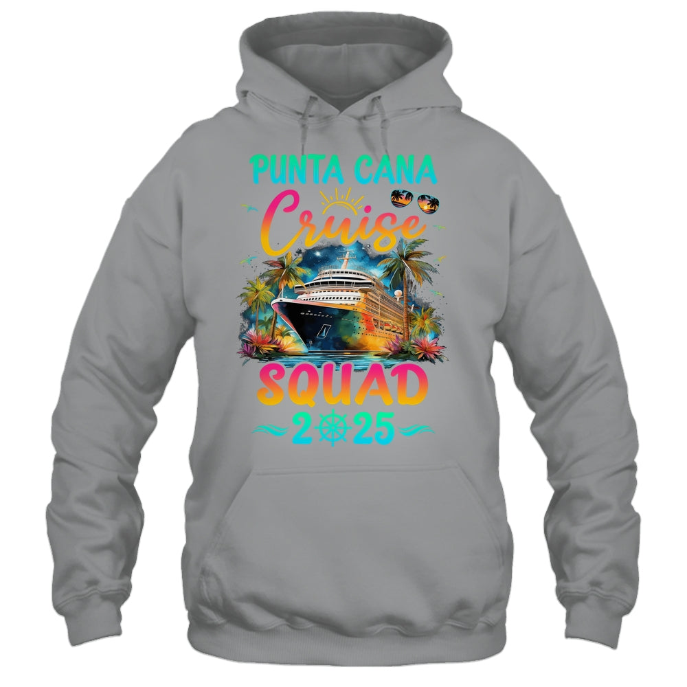 Family Punta Cana Cruise Squad 2025 Summer Vacation Matching Shirt & Tank Top | siriusteestore
