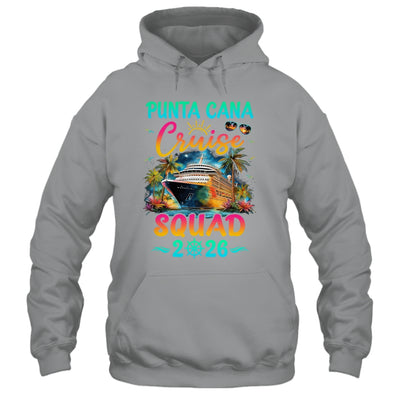 Family Punta Cana Cruise Squad 2026 Summer Vacation Matching Shirt & Tank Top | siriusteestore