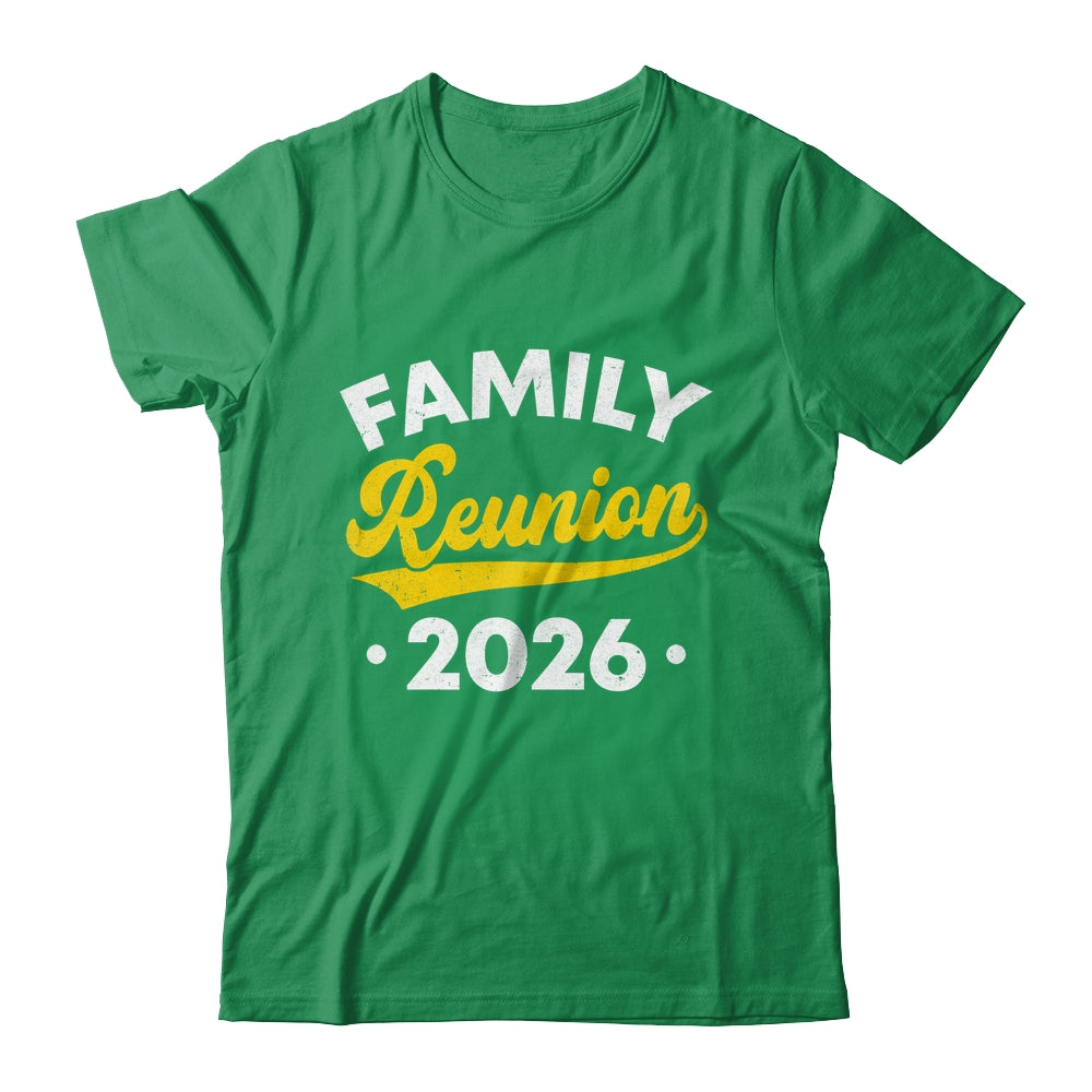 Family Reunion 2026 Vacation Meeting Family Matching Group Shirt & Hoodie | siriusteestore
