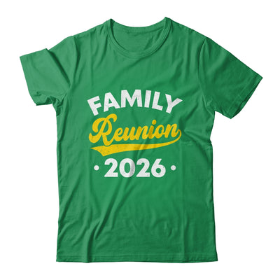 Family Reunion 2026 Vacation Meeting Family Matching Group Shirt & Hoodie | siriusteestore