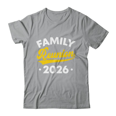 Family Reunion 2026 Vacation Meeting Family Matching Group Shirt & Hoodie | siriusteestore