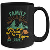 Family Road Trip 2025 Camping Crew Vacation Holiday Trip Mug | siriusteestore