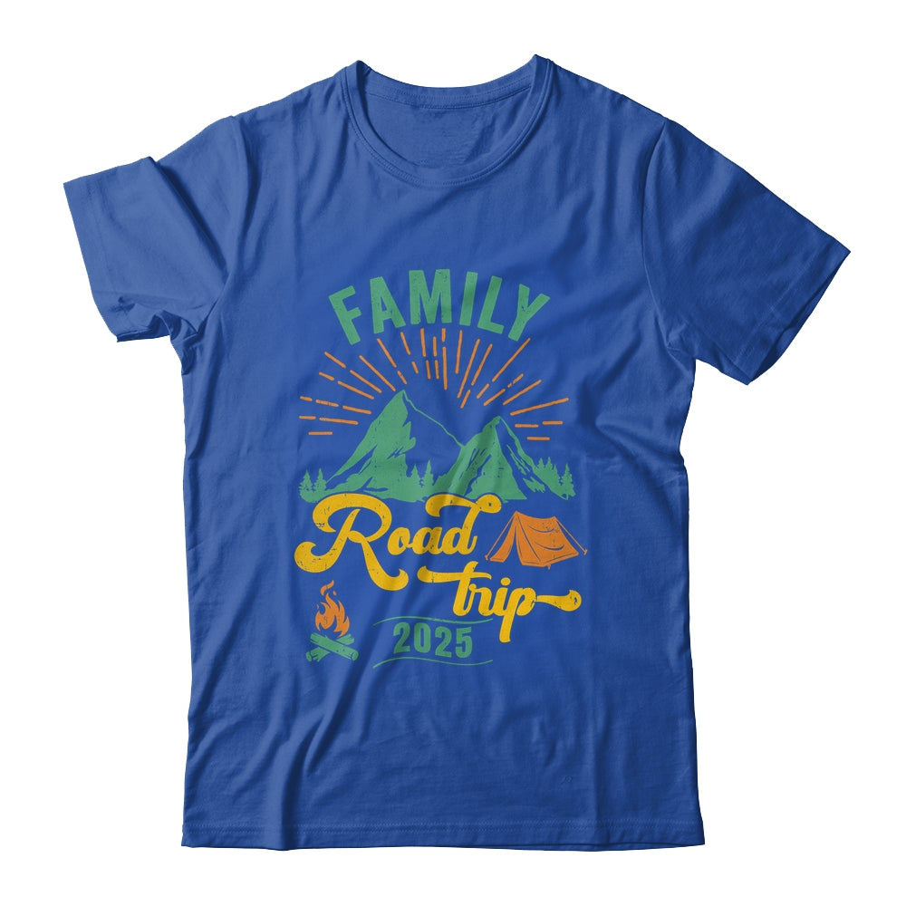 Family Road Trip 2025 Camping Crew Vacation Holiday Trip Shirt & Tank Top | siriusteestore