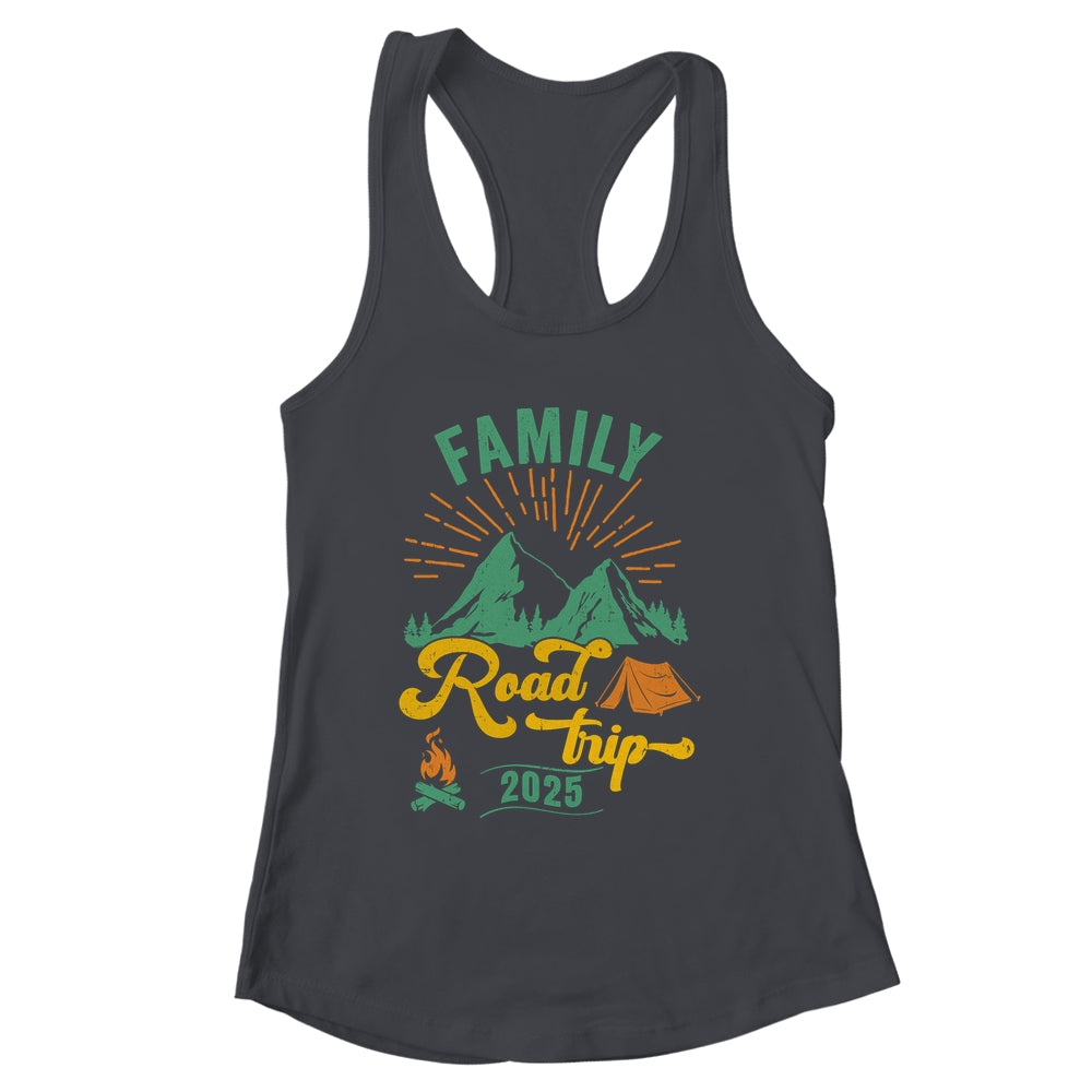 Family Road Trip 2025 Camping Crew Vacation Holiday Trip Shirt & Tank Top | siriusteestore