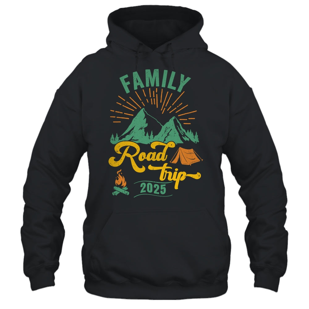 Family Road Trip 2025 Camping Crew Vacation Holiday Trip Shirt & Tank Top | siriusteestore