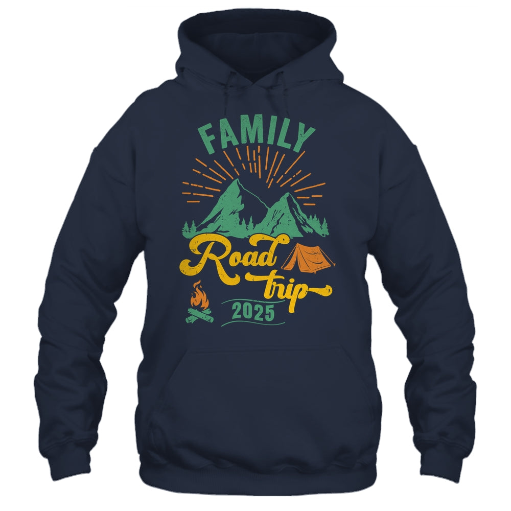 Family Road Trip 2025 Camping Crew Vacation Holiday Trip Shirt & Tank Top | siriusteestore