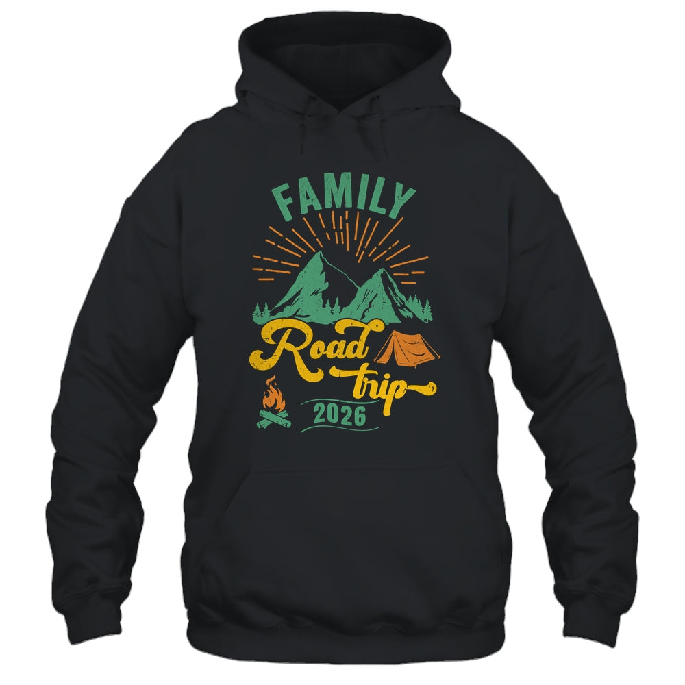 Family Road Trip 2026 Camping Crew Vacation Holiday Trip Shirt & Tank Top | siriusteestore