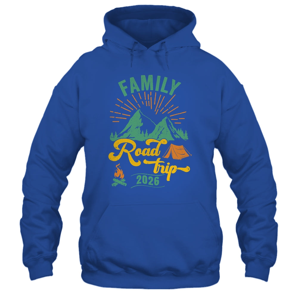 Family Road Trip 2026 Camping Crew Vacation Holiday Trip Shirt & Tank Top | siriusteestore