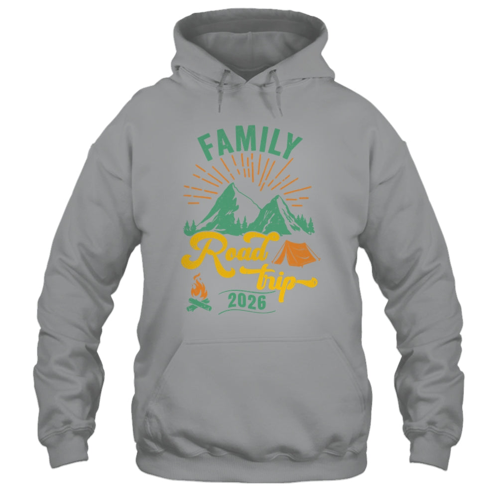 Family Road Trip 2026 Camping Crew Vacation Holiday Trip Shirt & Tank Top | siriusteestore