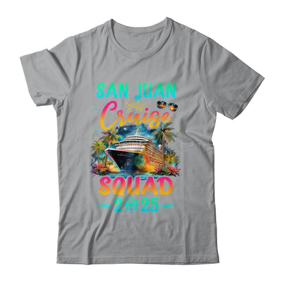 Family San Juan Cruise Squad 2025 Summer Vacation Matching Shirt & Tank Top | siriusteestore