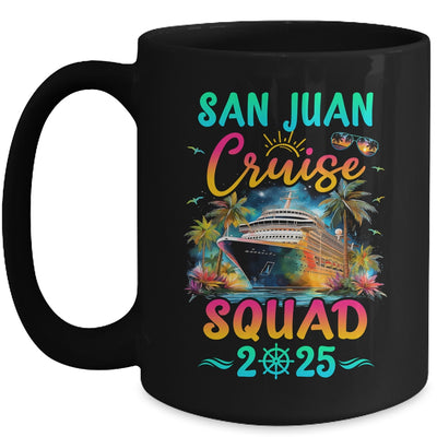 Family San Juan Cruise Squad 2025 Summer Vacation Matching Mug | siriusteestore