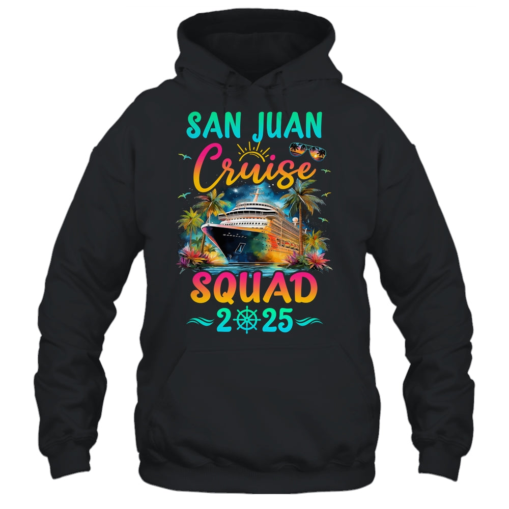 Family San Juan Cruise Squad 2025 Summer Vacation Matching Shirt & Tank Top | siriusteestore