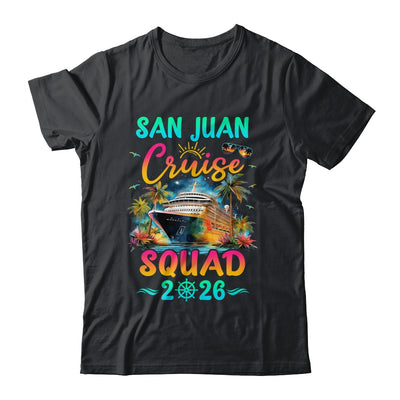 Family San Juan Cruise Squad 2026 Summer Vacation Matching Shirt & Tank Top | siriusteestore