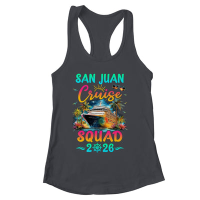 Family San Juan Cruise Squad 2026 Summer Vacation Matching Shirt & Tank Top | siriusteestore